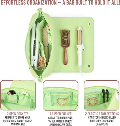 BAREFOOT CARIBOU Hair Tools Travel Bag and Heat Resistant Mat - Image 7