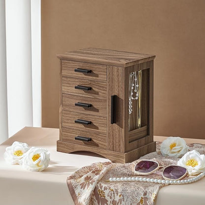 HOOBRO Jewelry Box for Women, Jewelry Organizer - Image 5