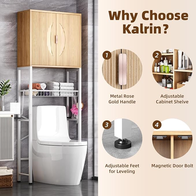 Kalrin Over The Toilet Storage Cabinet - Image 4