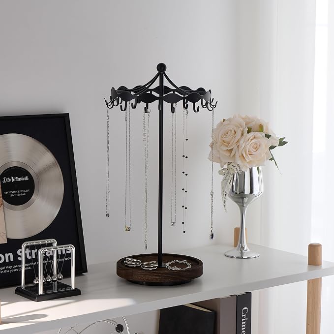 Lolalet Rotating Necklace Holder Stand - Image 6