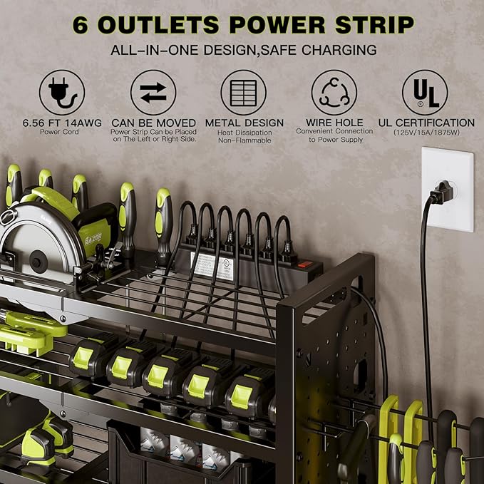 Power Tool Organizer Wall Mount - Image 2