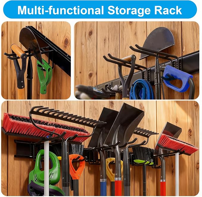 Wall Mount Ski Rack – Heavy Duty Garage Storage - Image 5