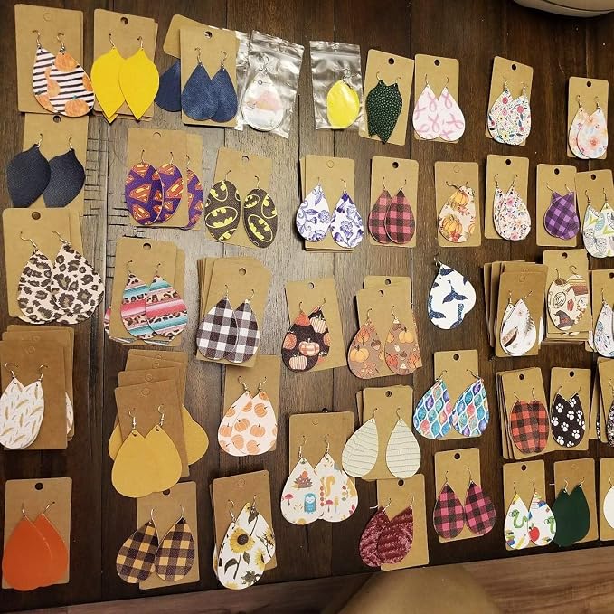 Kraft Paper Earring Display Cards, 500 Pack, 3.5 x 2 Inches - Image 6
