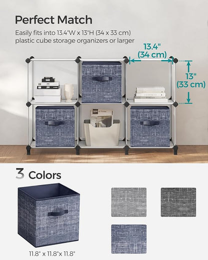 SONGMICS Storage Cubes, 11.8-Inch Non-Woven Fabric Bins - Image 8