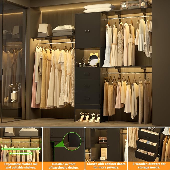 Armocity 96 Inches Closet System - Image 3
