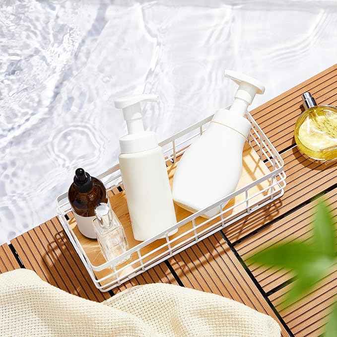 Funrous 2 Pcs Metal Small Wire Basket Wall Hanging Wire Basket Hang Small - Image 5