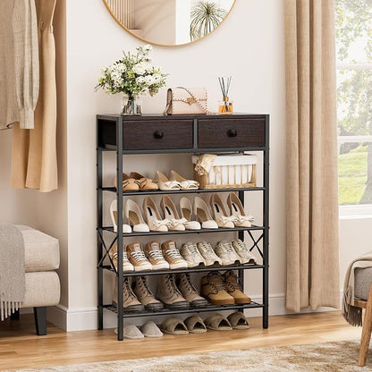 Shoe Rack for Entryway, 5 Tier Shoe Organizer - Image 4