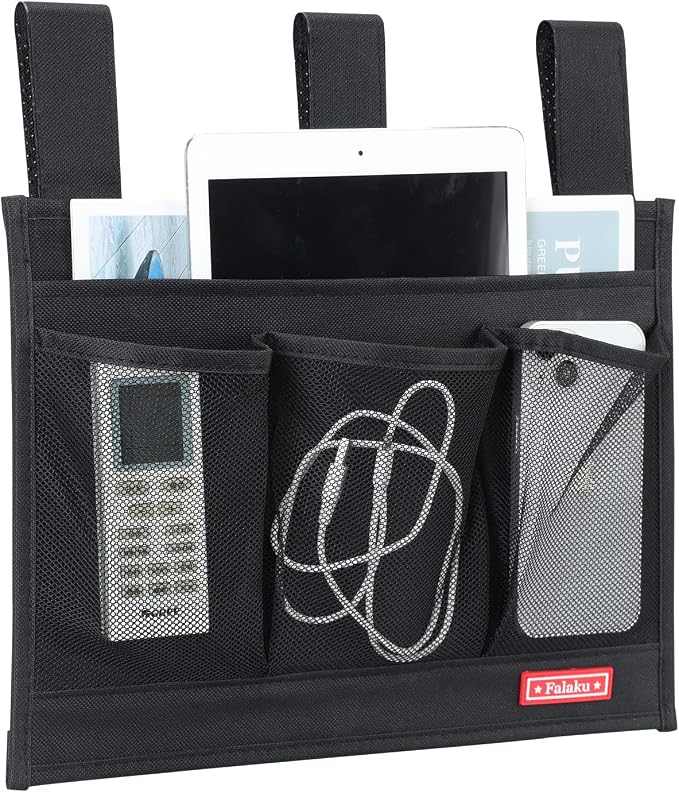 Hanging Bedside Caddy, Bedside Organizer Caddy - Image 3