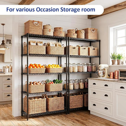 Heavy Duty Wire Rack Shelf, Metal Storage Shelving - Image 2