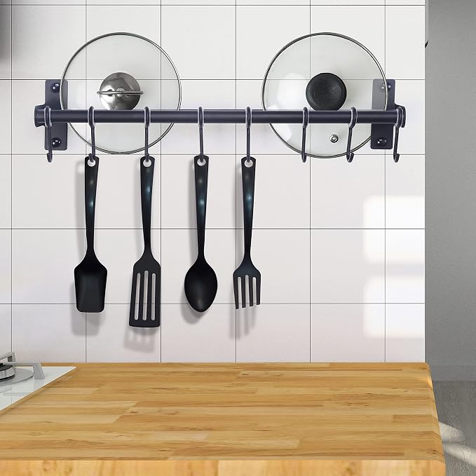 Dseap Pot Rack - Pots and Pans Hanging Rack Rail - Image 2