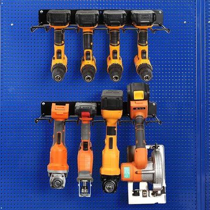 UU-Major Drill Holder Wall Mount, Power Tool Organizer, Heavy Duty Garage Tool - Image 7