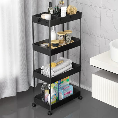 SPACELEAD 4 Tier Rolling Cart by Home