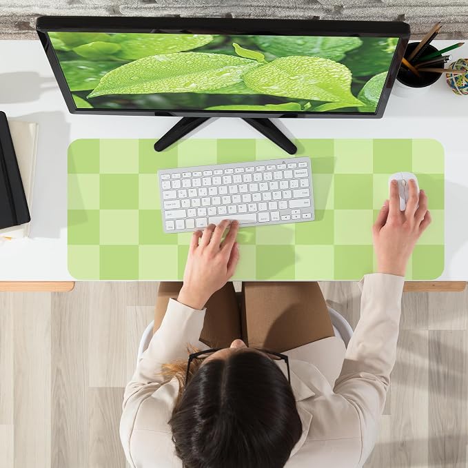 Non-Slip Desk Pad, Mouse Pad, Waterproof PU Leather Desk Protector, Large Desk - Image 4