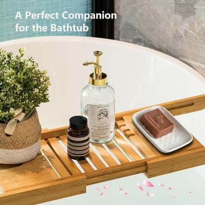 Gomakren Soap Dish, Shower Soap Holder, Christmas Ceramic Soap Dishes - Image 5