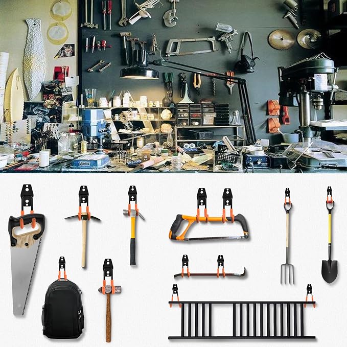 30 Pack Heavy Duty Steel Storage Hooks - Image 7