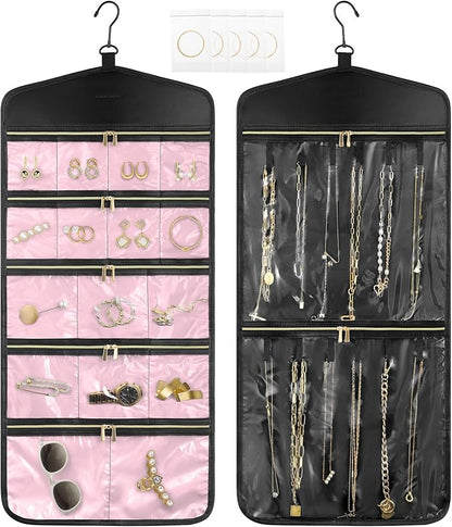 CHICECO Travel Jewelry Holder Organizer, Hanging Jewelry Organizer Storage by CHICECO