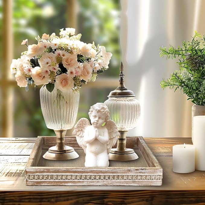 Wooden Decorative Tray, Small Serving Tray - Image 4
