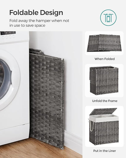 SONGMICS 130L Clothes Hamper - Image 8