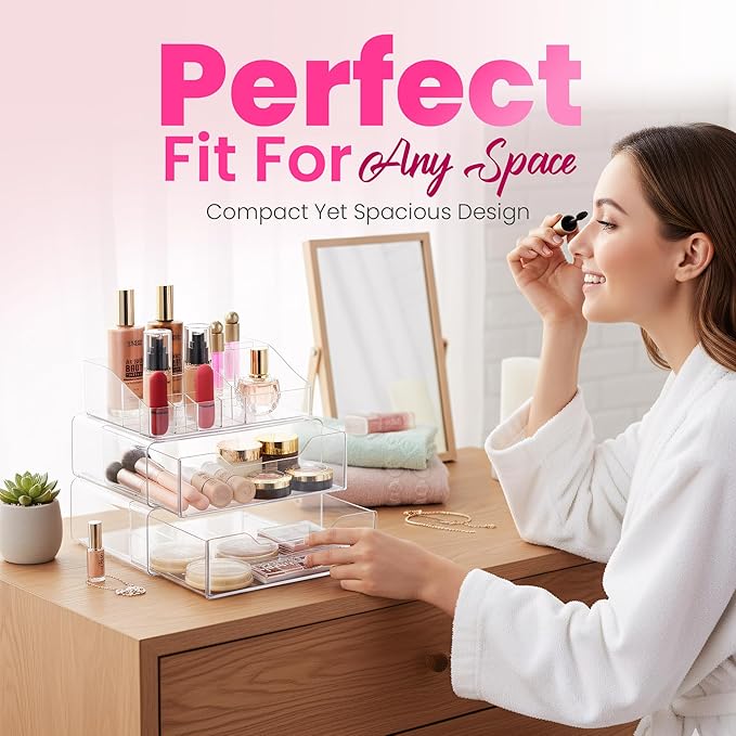 Clear Makeup Organizer - Image 5
