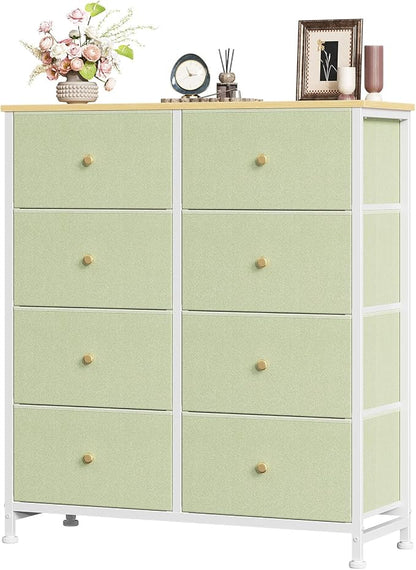 Sweetcrispy 8 Drawer Dresser for Bedroom Tall, Organizer Storage Drawers | by Sweetcrispy