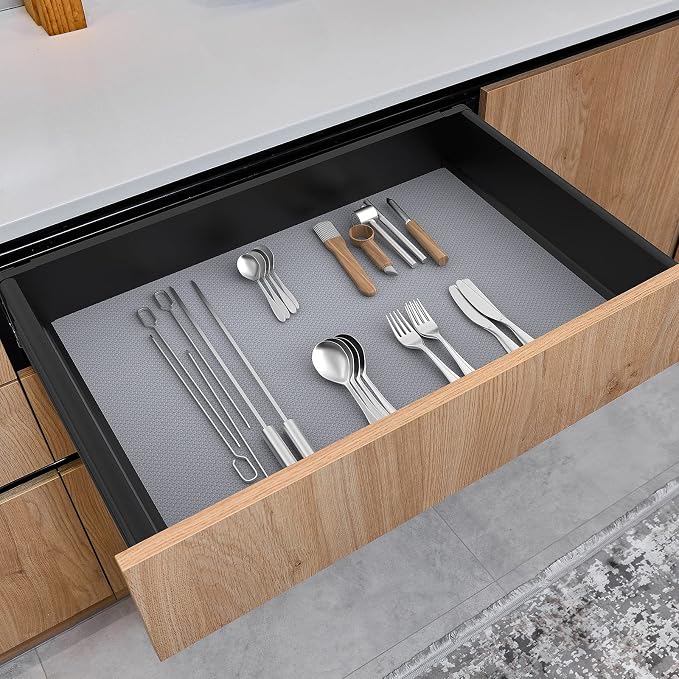 Shelf Liners for Kitchen Cabinets Refrigerator Liners Waterproof Kitchen - Image 6