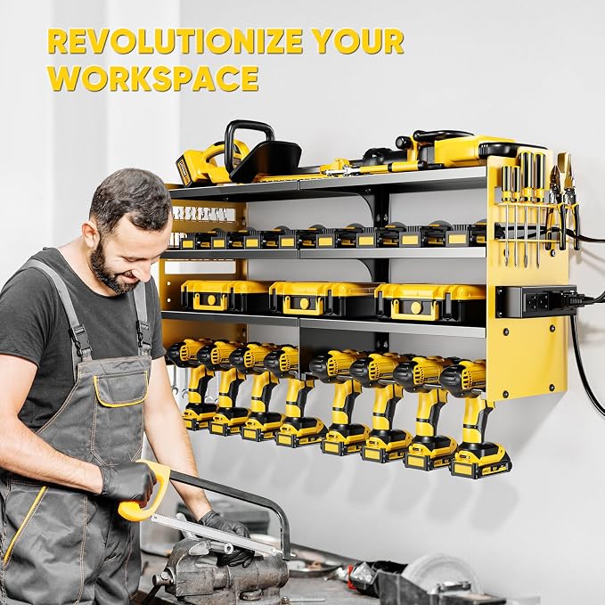 POKIPO Large Power Tool Organizer Wall Mount - Image 5