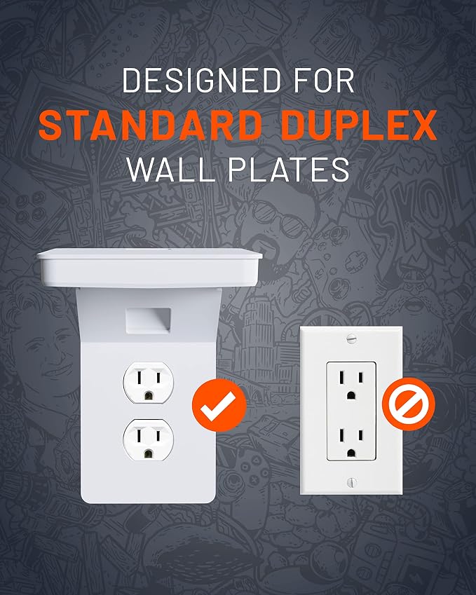 ECHOGEAR Outlet Shelf for Standard Outlets - Image 4