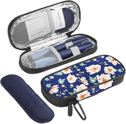 Insulin Cooler Travel Case Diabetic Medication Insulated Cool Organizer by Gelozid
