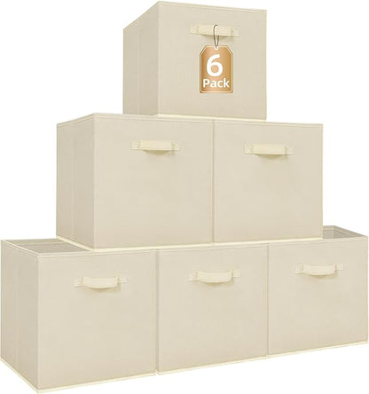 STORAGE MANIAC Storage Cubes, 13 Inch Collapsible Storage Bins by STORAGEMANIAC