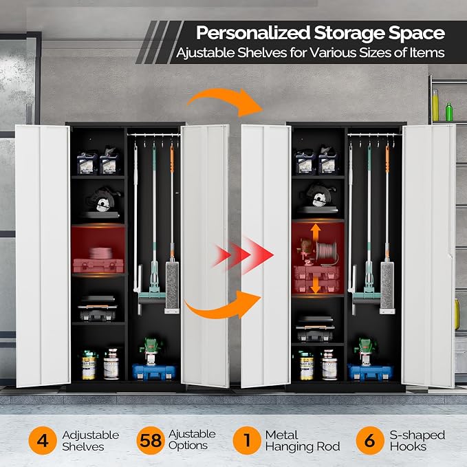 VINGLI Metal Storage Cabinet - Image 5