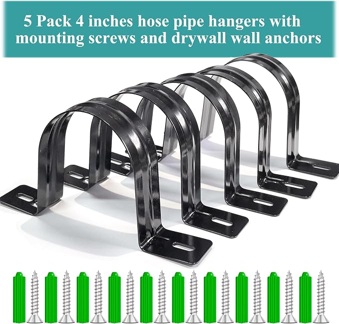 Dust Collection Hose and Pipe Holder Adjustable Hangers Bracket, Don’t Broken - Image 2