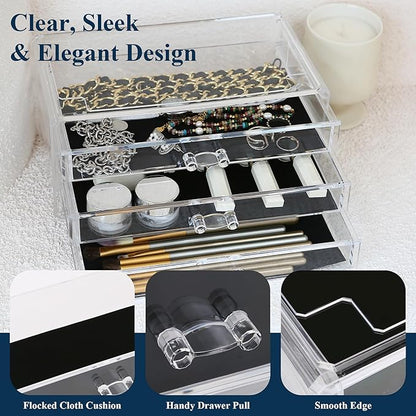 Sea Team Clear Makeup Organizer - Image 4