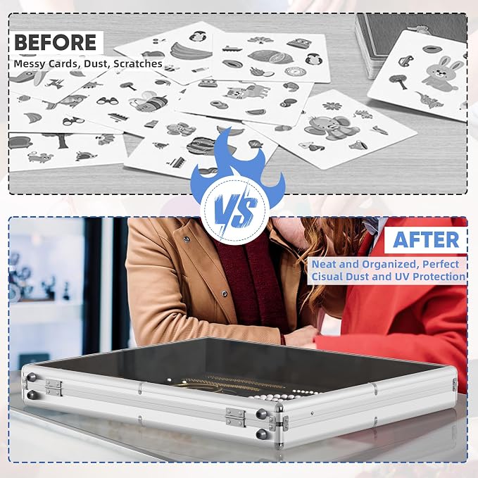 Portable Trade Show Display Case, Large Table Top Sports Card Display Case - Image 5