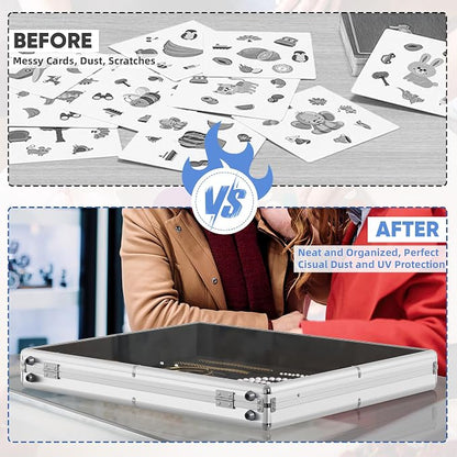 Portable Trade Show Display Case, Large Table Top Sports Card Display Case - Image 5