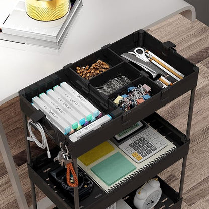 SPACELEAD 4 Tier Rolling Cart - Image 2