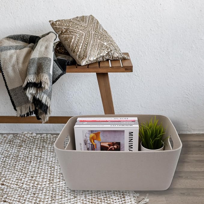 Welaxy Super Soft Felt Fabric Baskets - Image 3