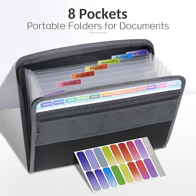 Sooez Accordion File Organizer - Image 2