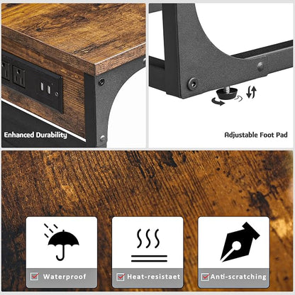 TUTOTAK C Shaped End Table - Image 9