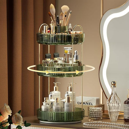 YCIA&DONE Rotating Makeup Organizer by YCIADONE