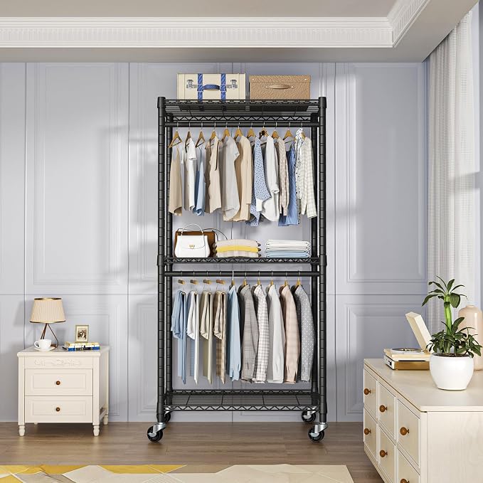 FUTASSI Heavy-Duty Portable Closet, Carbon Steel - Image 2