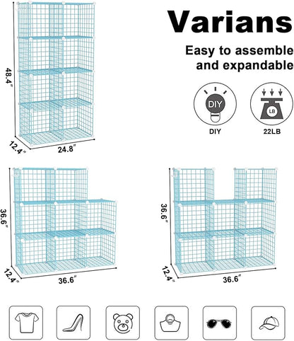 C&AHOME Wire Cube Storage, 8 - Image 3