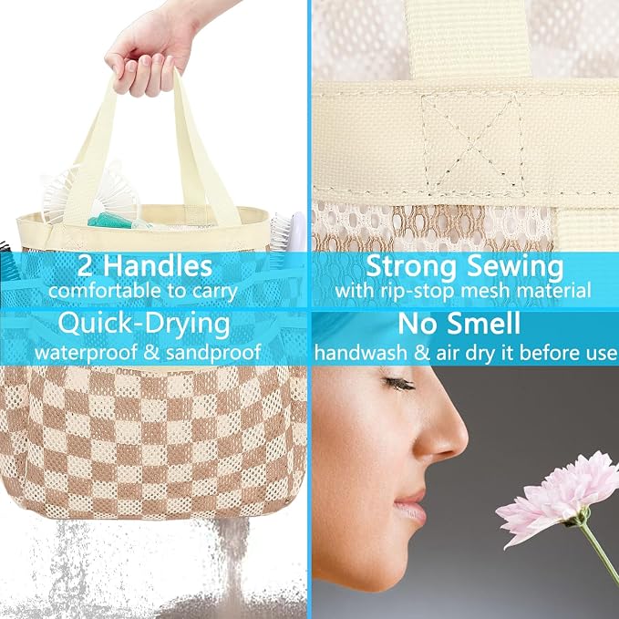 Fammart Mesh Shower Caddy Portable - Image 7