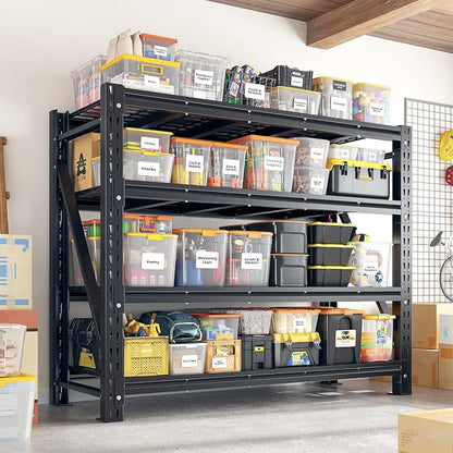 REIBII 5020LBS Heavy Duty Garage Shelving, 60.2"W Large Metal Storage Shelves - Image 2