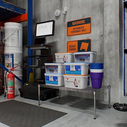 24" Deep x 42" Wide x 14" Height Wire Shelving Kit | 1-Tier | NSF Commercial - Image 2
