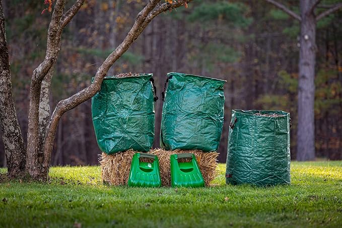 Gardzen Plastic Large Leaf Scoop Hand Rakes, Debris and Yard Waste Removal - Image 7