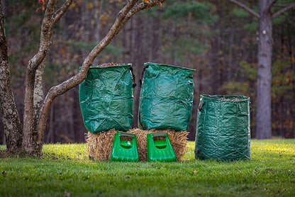 Gardzen Plastic Large Leaf Scoop Hand Rakes, Debris and Yard Waste Removal - Image 7