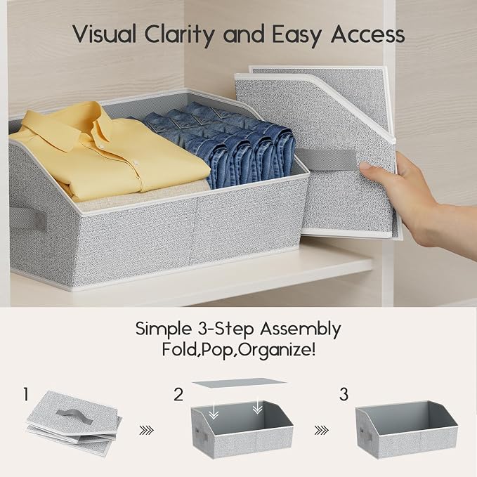 Large Closet Organizers and Storage Bins - Image 4