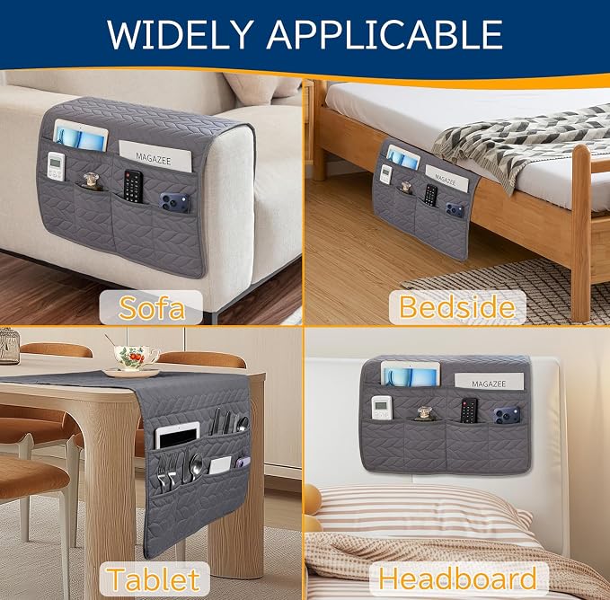 Remote Control Holder for Armchair, Couch Caddy Organizer TV Remote Holder for - Image 6