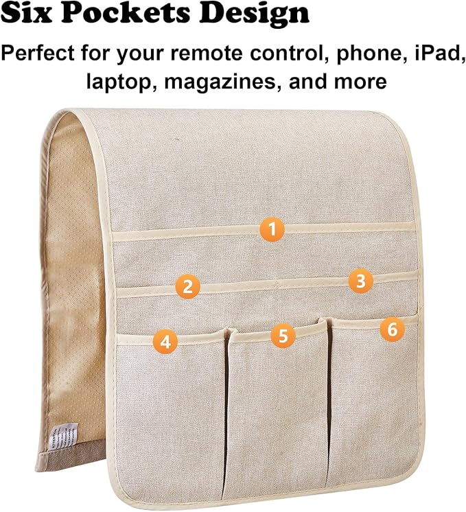 Teniux Remote Control Holder Armchair Caddy - Image 2