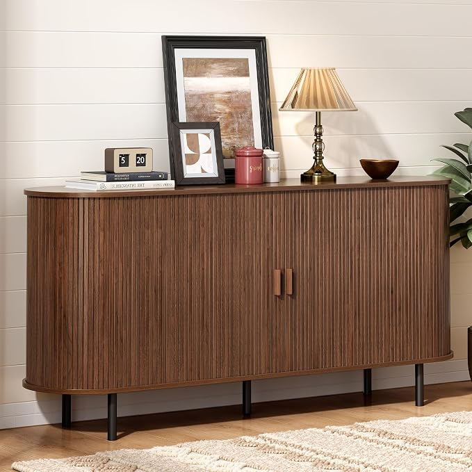 63" Sideboard Buffet Cabinet by ONBRILL